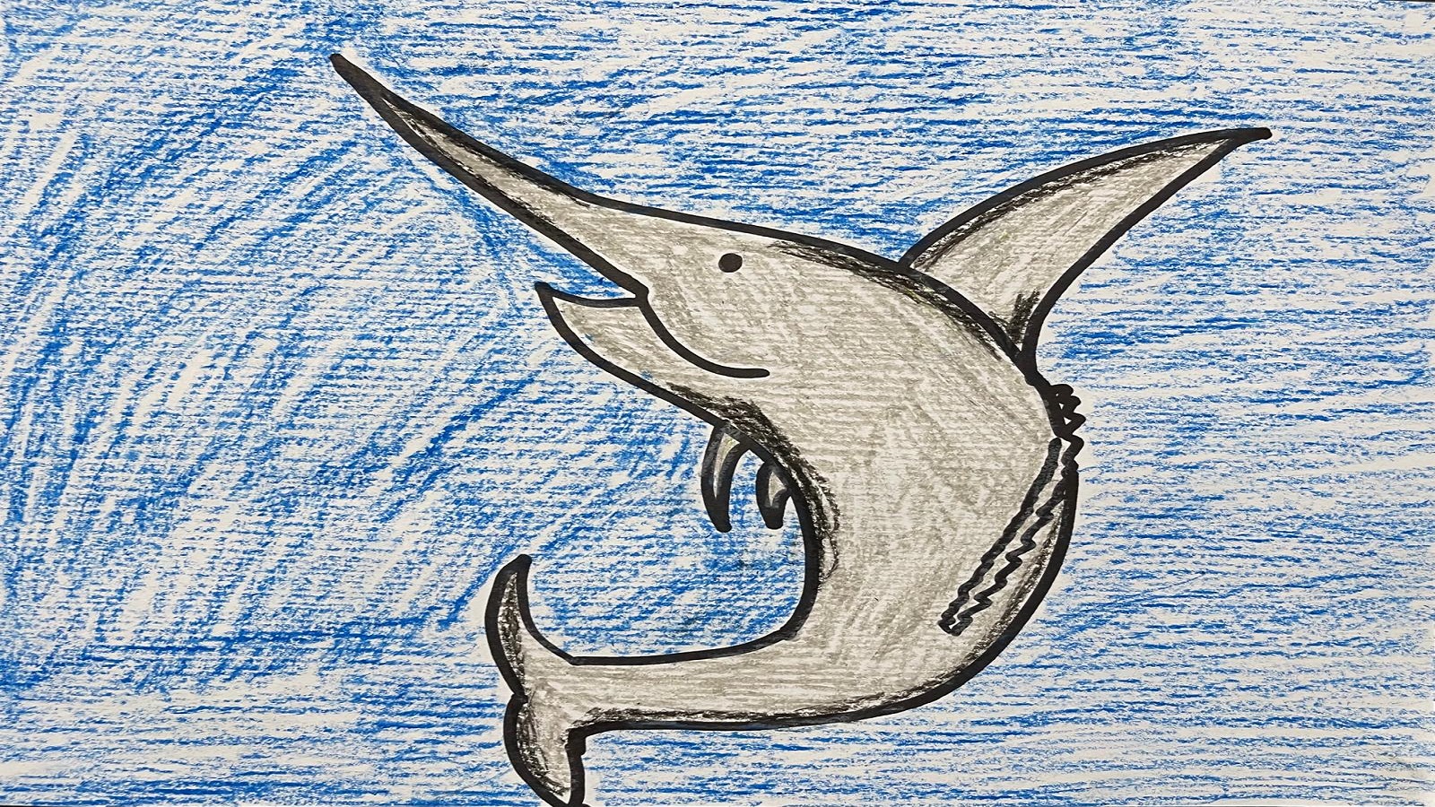 A drawing of a Swordfish