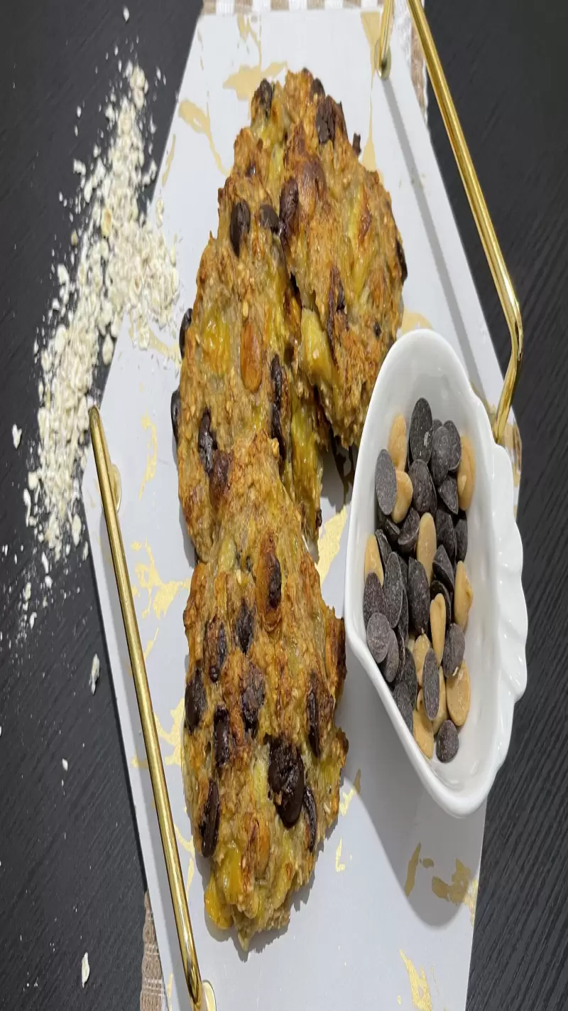 banana and oatmeal cookies