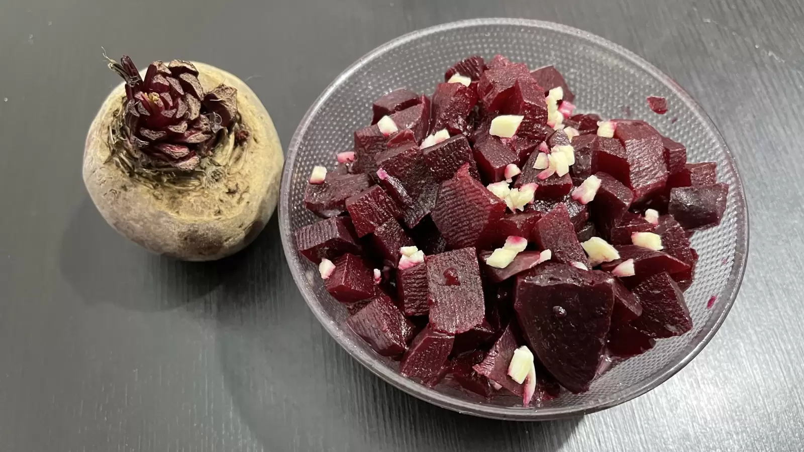 Beets Beets in a bowl next to beets on a table