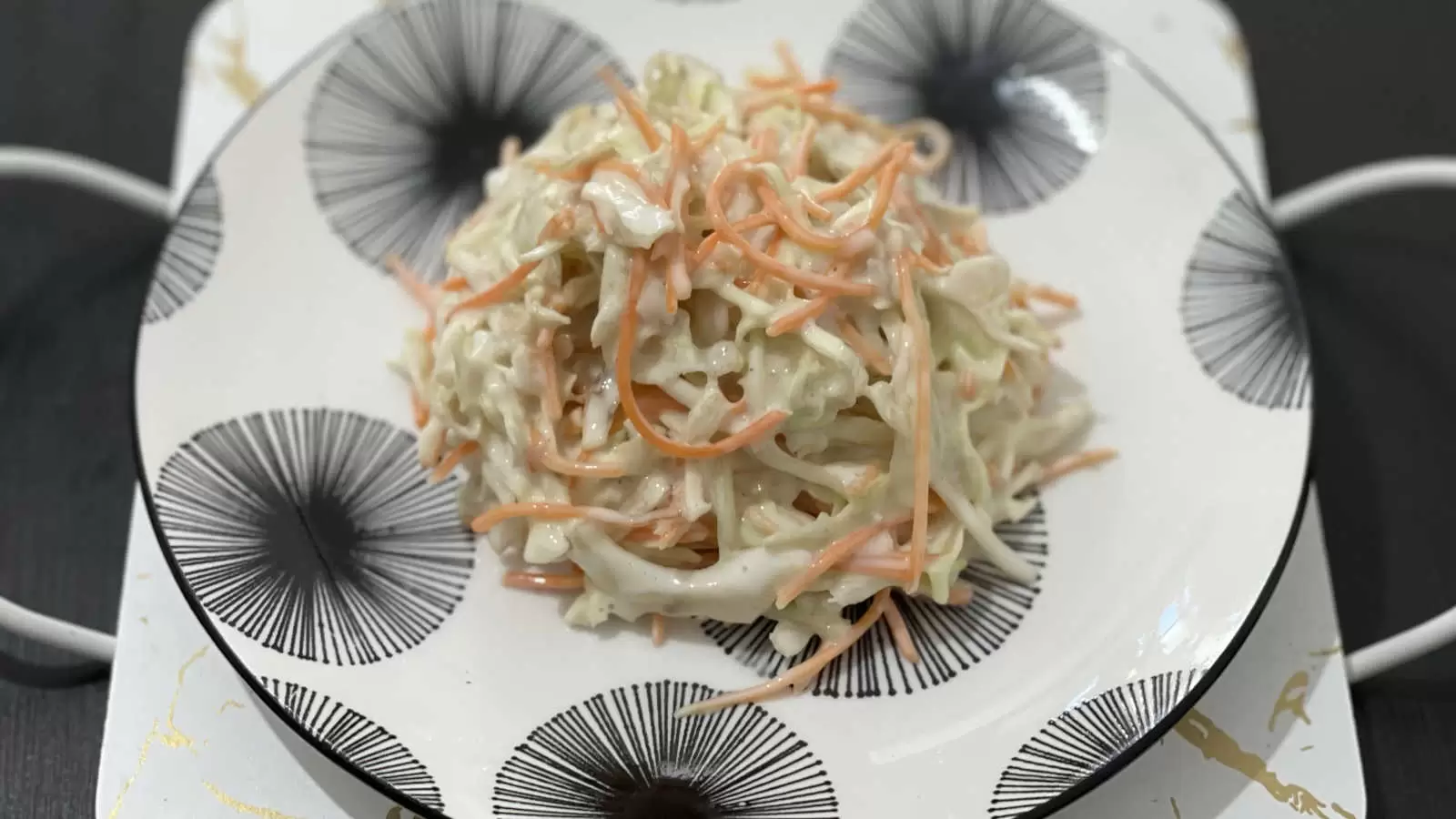 Coleslaw salad for lunch