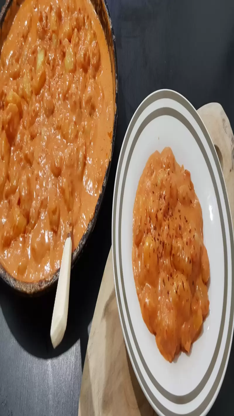 creamy tomato gnocchi