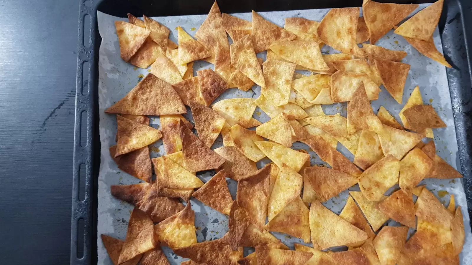 Homemade nachos