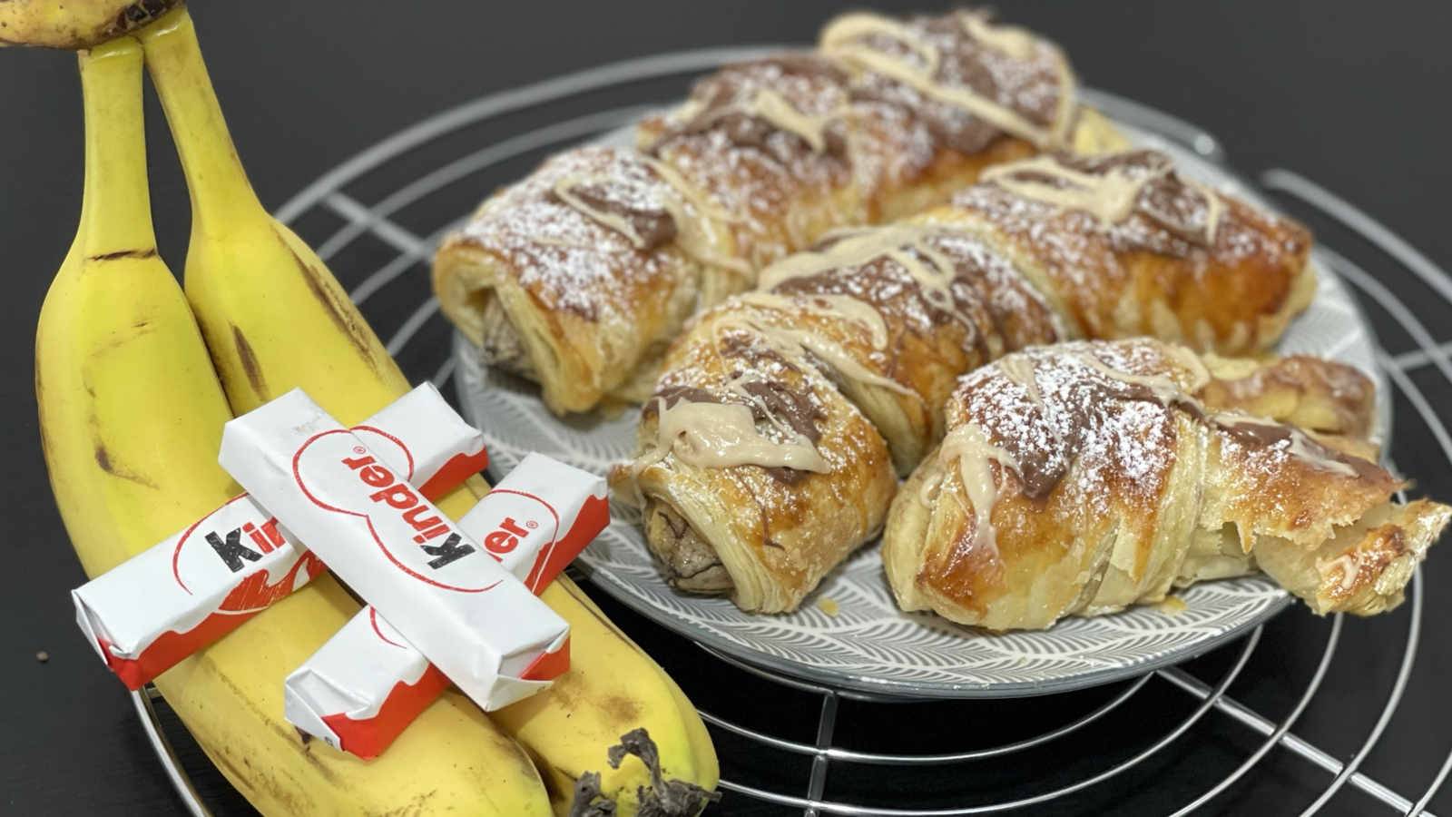 Image showcasing Kinder Banana Puff Pastry Recipe Minimal Effort Maximum Taste Recipe