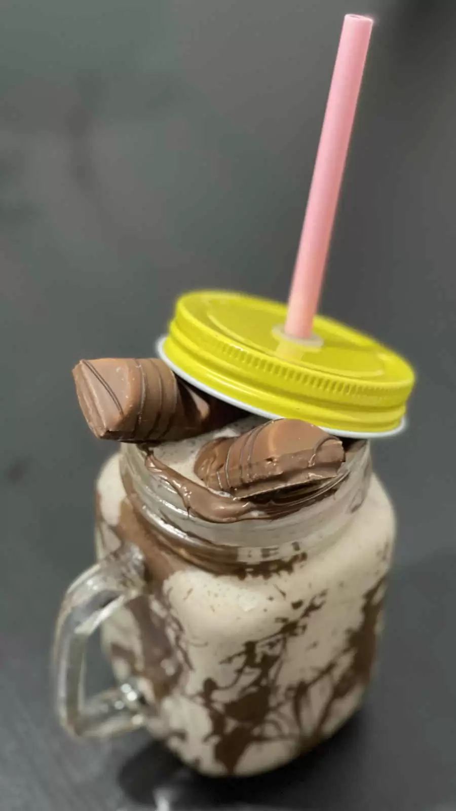 Milkshake Hersheys and Nutella