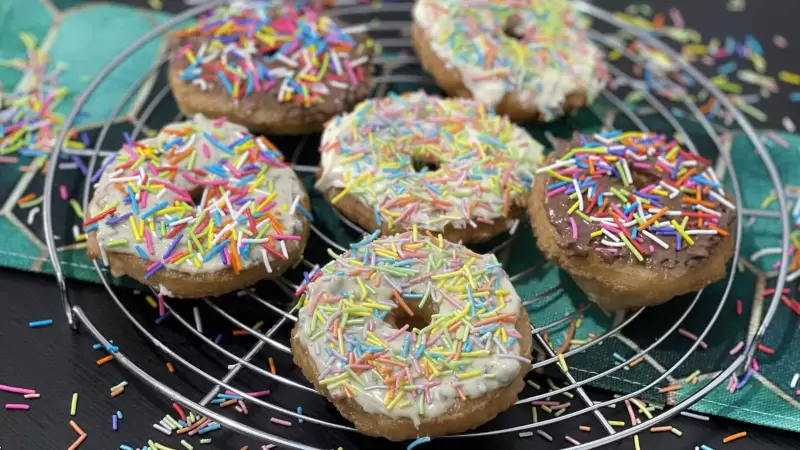 puff pastry doughnuts