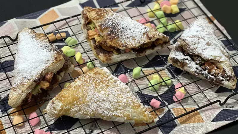 puff pastry smores recipe