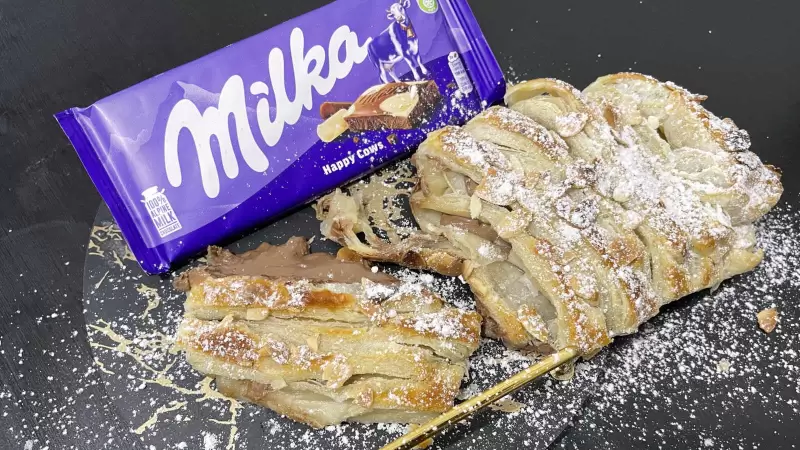 puff pastry with milka recipe