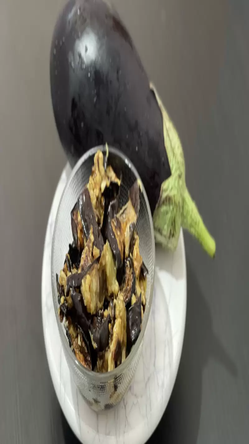 roasted eggplant salad