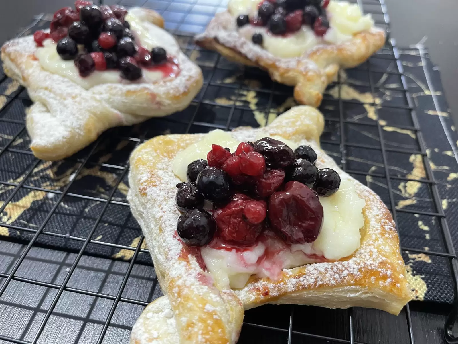 Tasty danish pastry