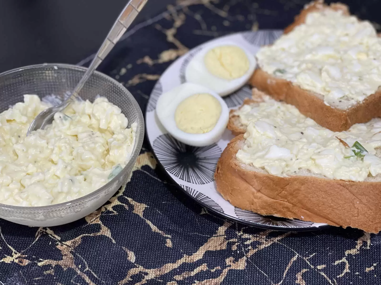 Tasty egg salad